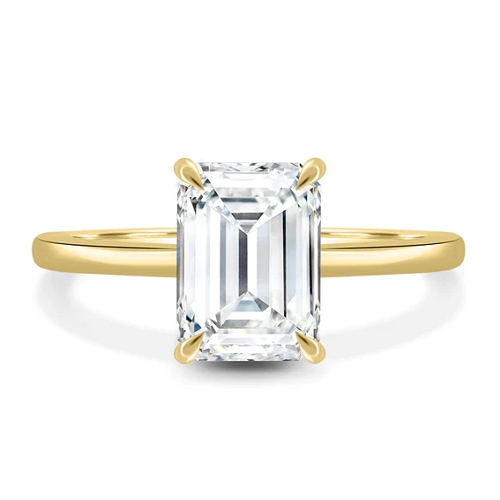 Emerald Solitaire Ring