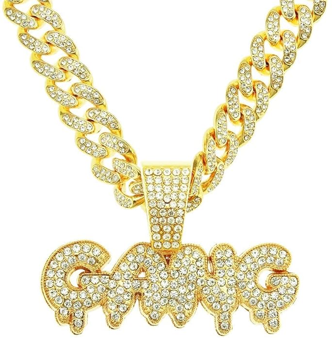 Cuban hiphop Necklace  foe men