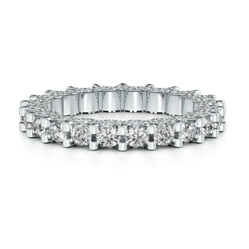 Boundless Glimmer Diamond Ring in White 10k Gold