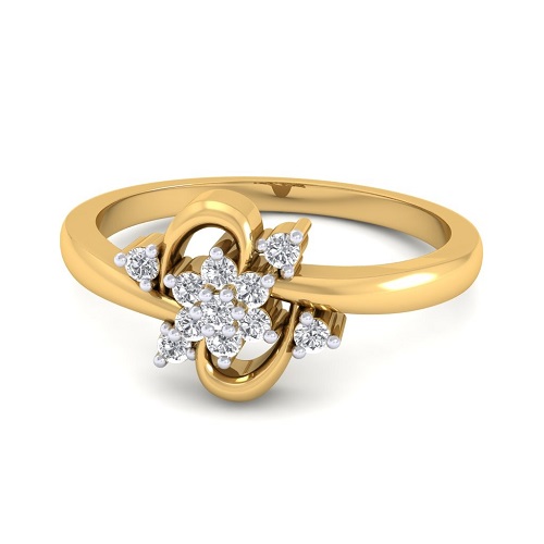 THE UNIQUE FLORAL RING
