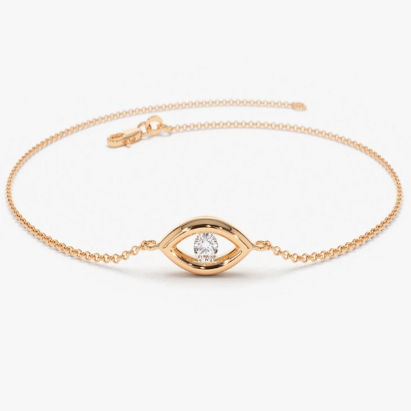 Evil Eye Diamond Bracelet