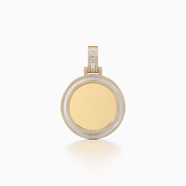 Glinting Keepsake Diamond Pendant in Yellow 10k Gold