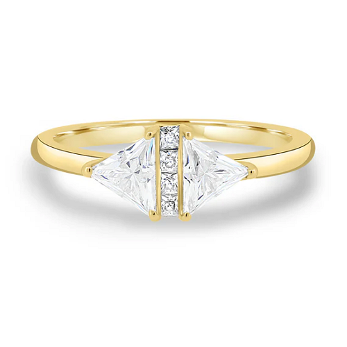 Trilliant Cut Fashion Ring