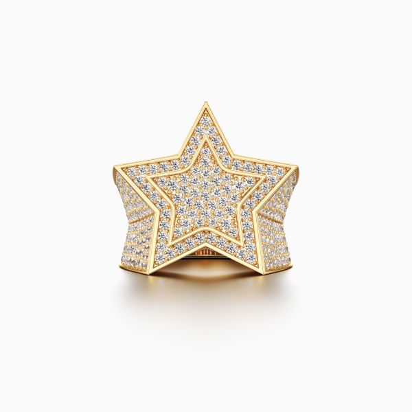 Ritzy Star Diamond Ring
