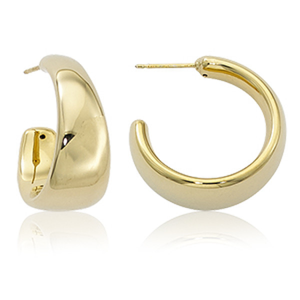 14KG Medium Tappered Band Hoops