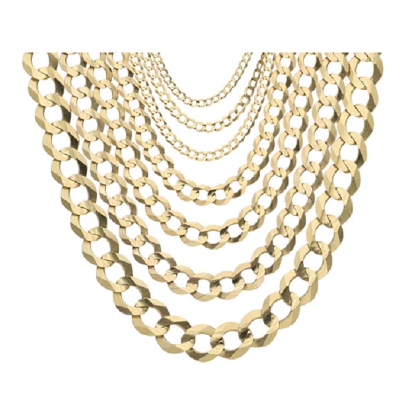 Gold Italian Curb Chain